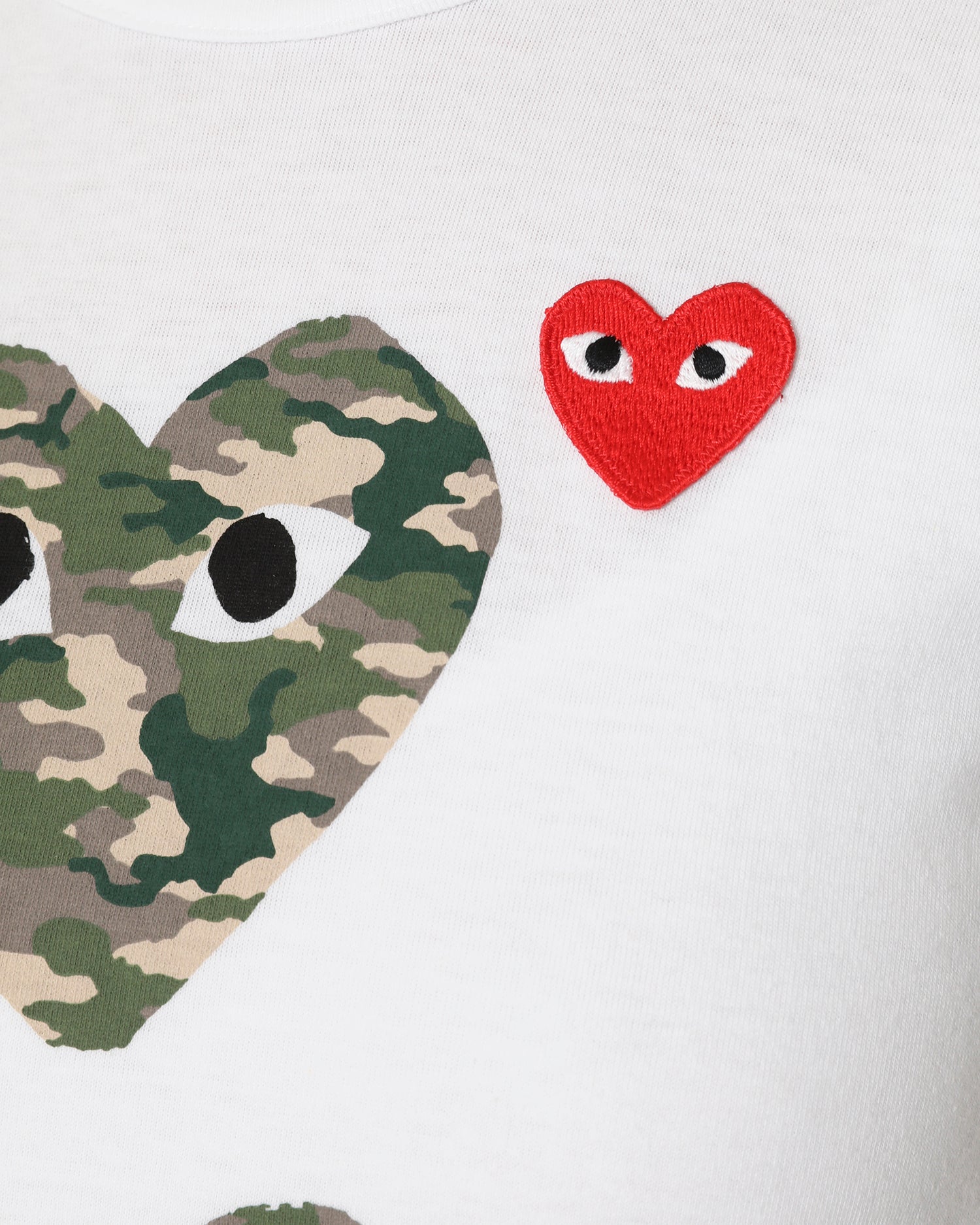 Heart logo print T-shirt