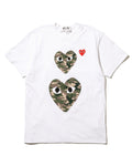 Heart logo print T-shirt