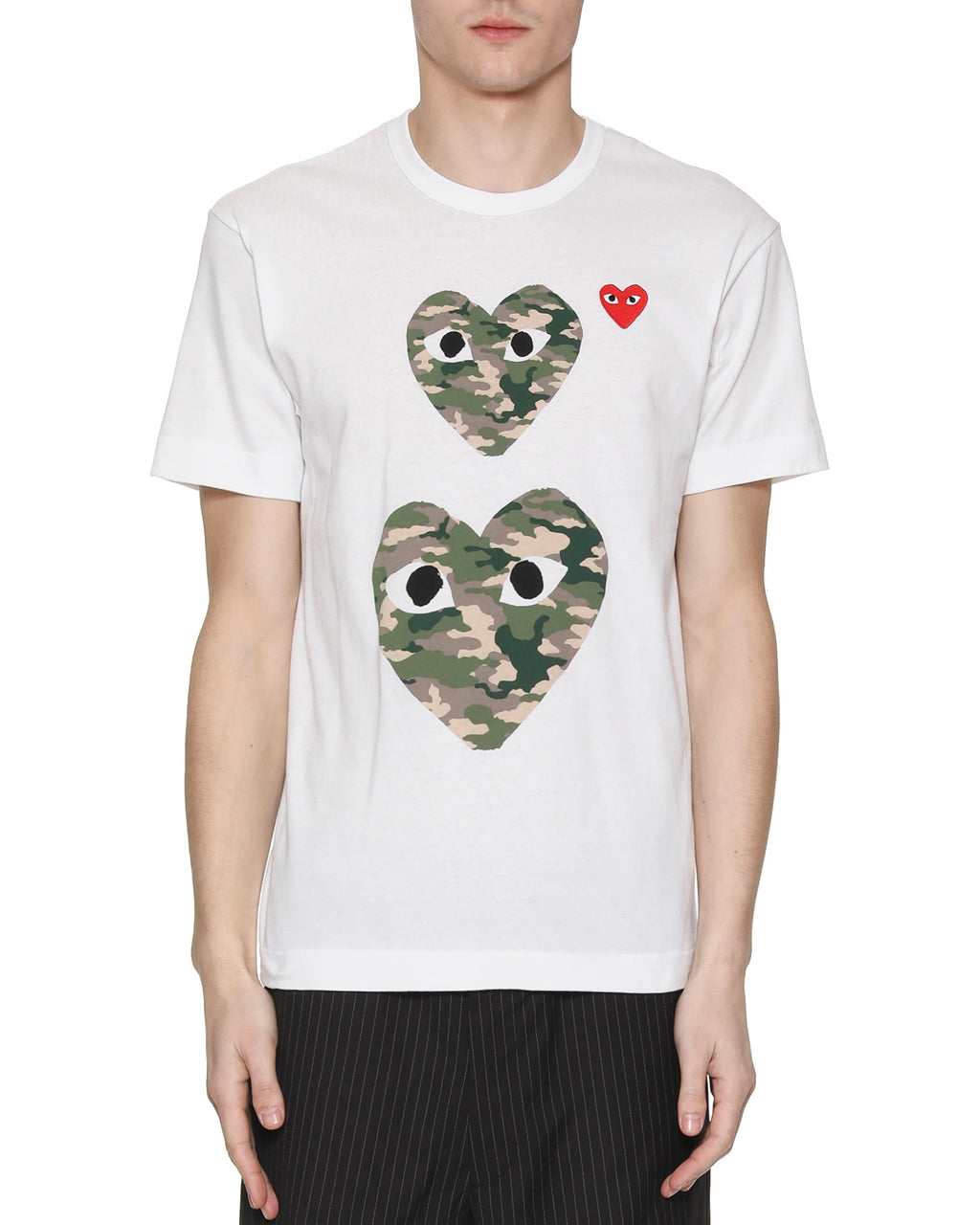 Heart logo print T-shirt