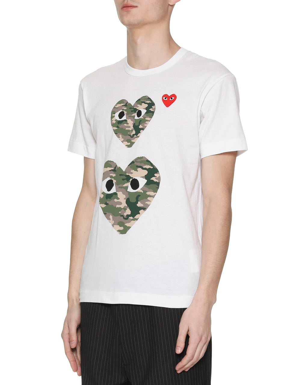 Heart logo print T-shirt