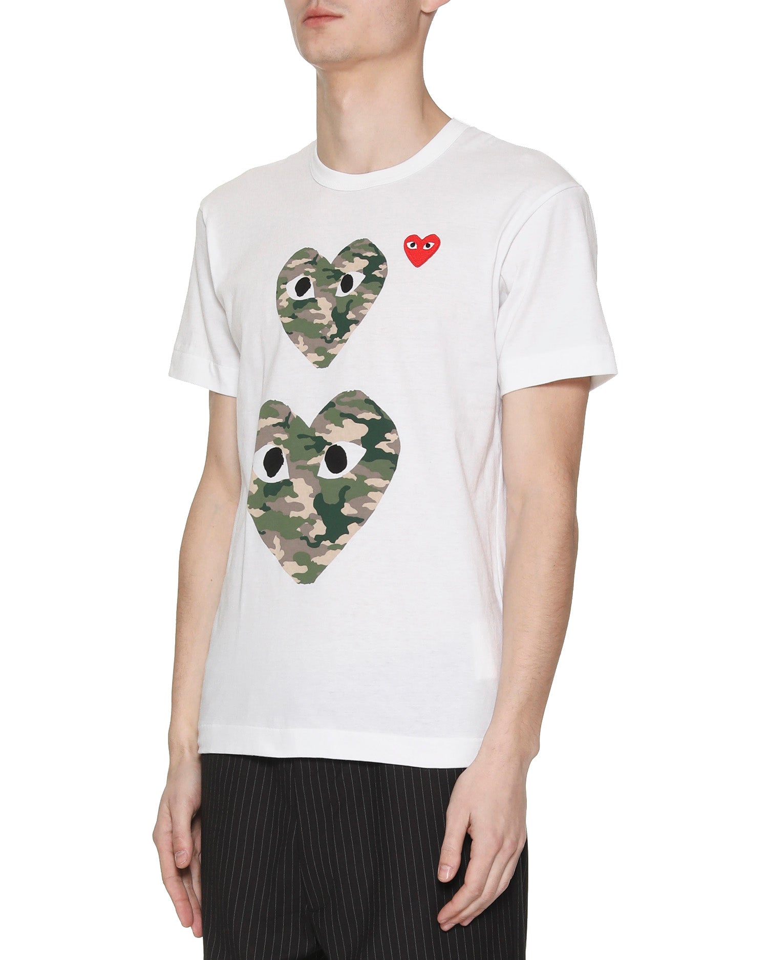 Heart logo print T-shirt