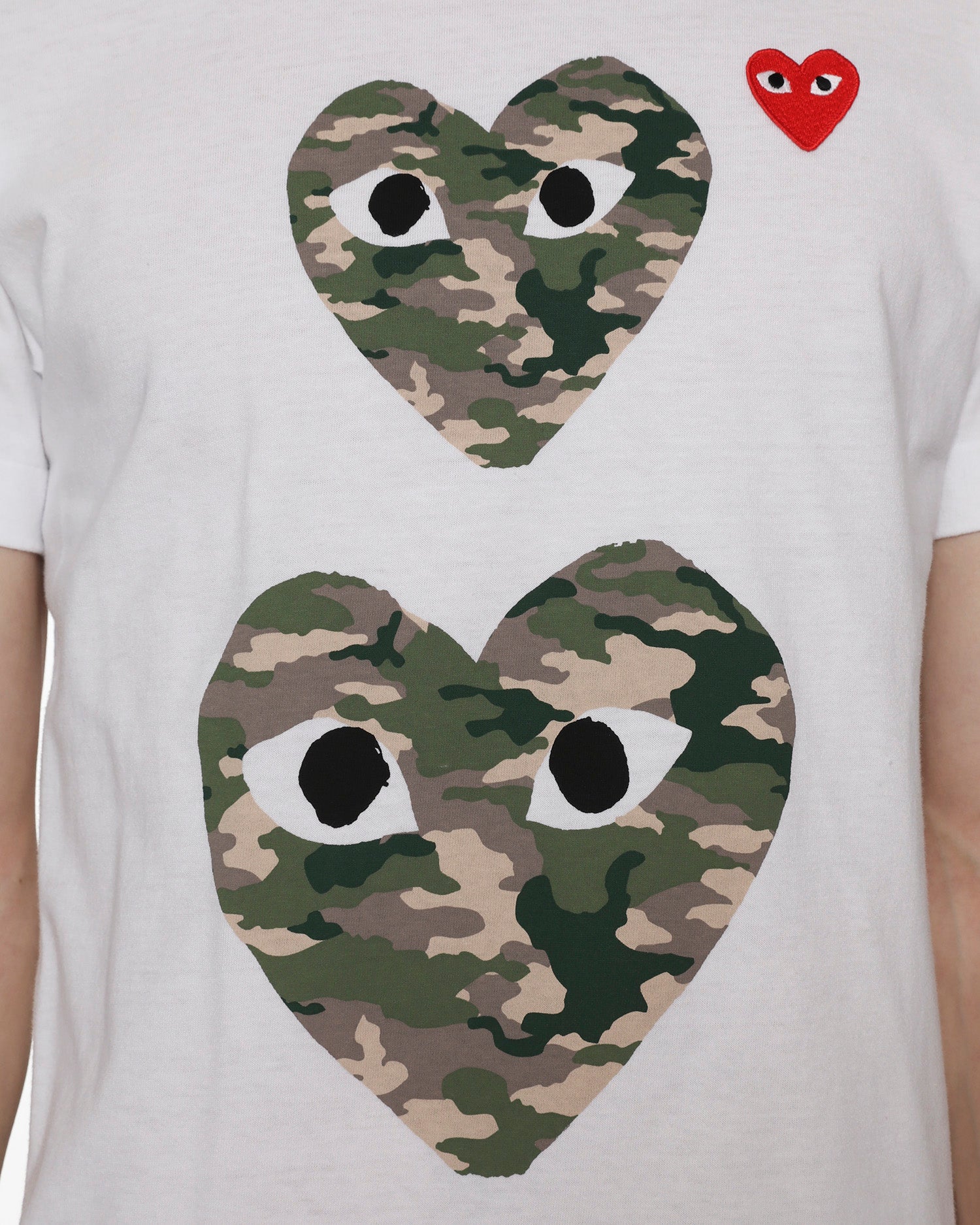 Heart logo print T-shirt