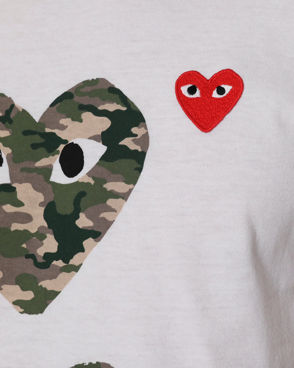 Heart logo print T-shirt