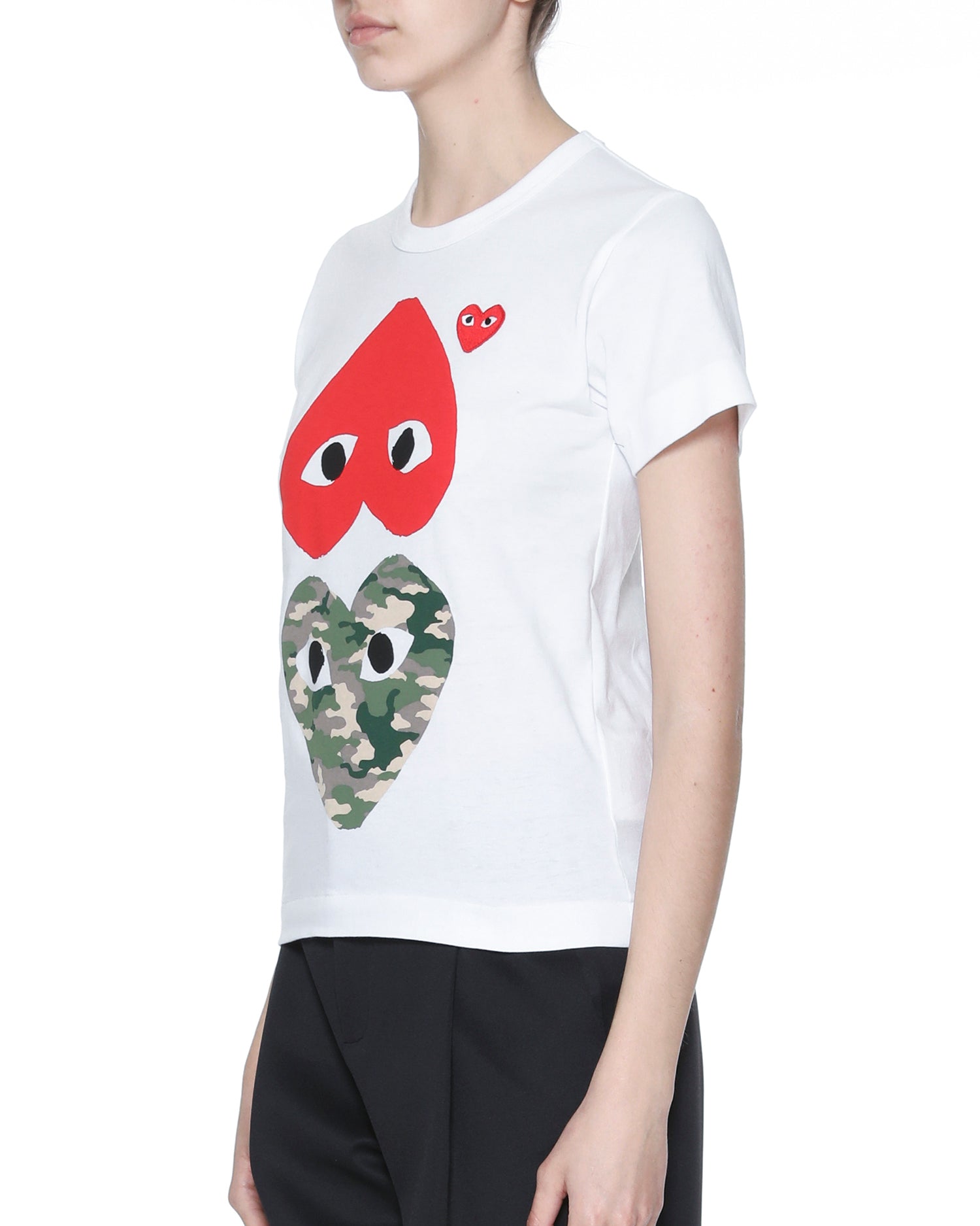 Heart logo print T-shirt