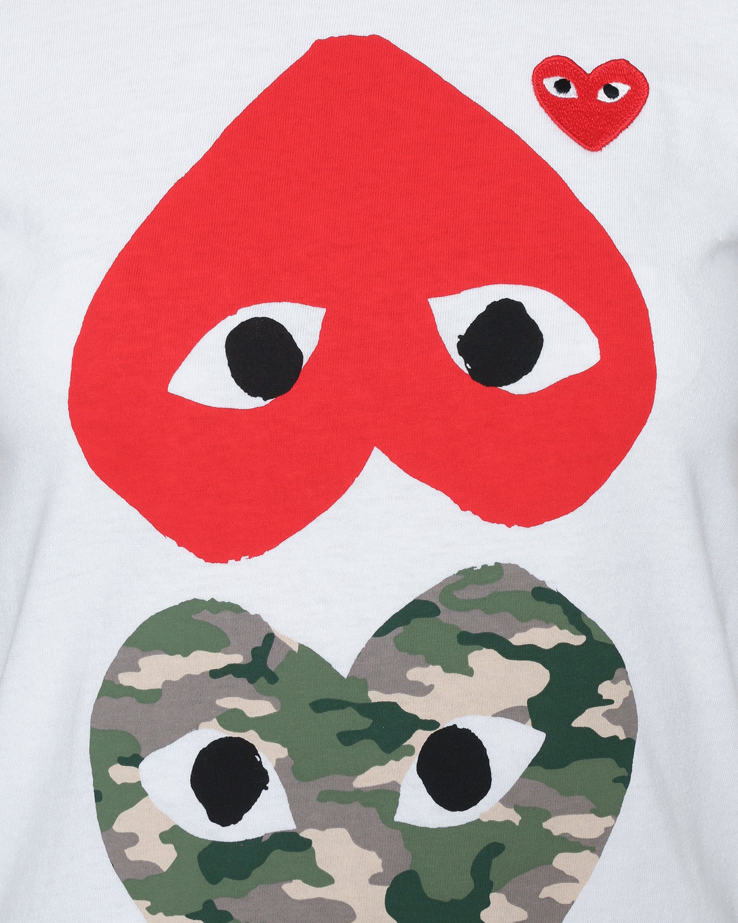 Heart logo print T-shirt
