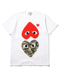 Heart logo print T-shirt