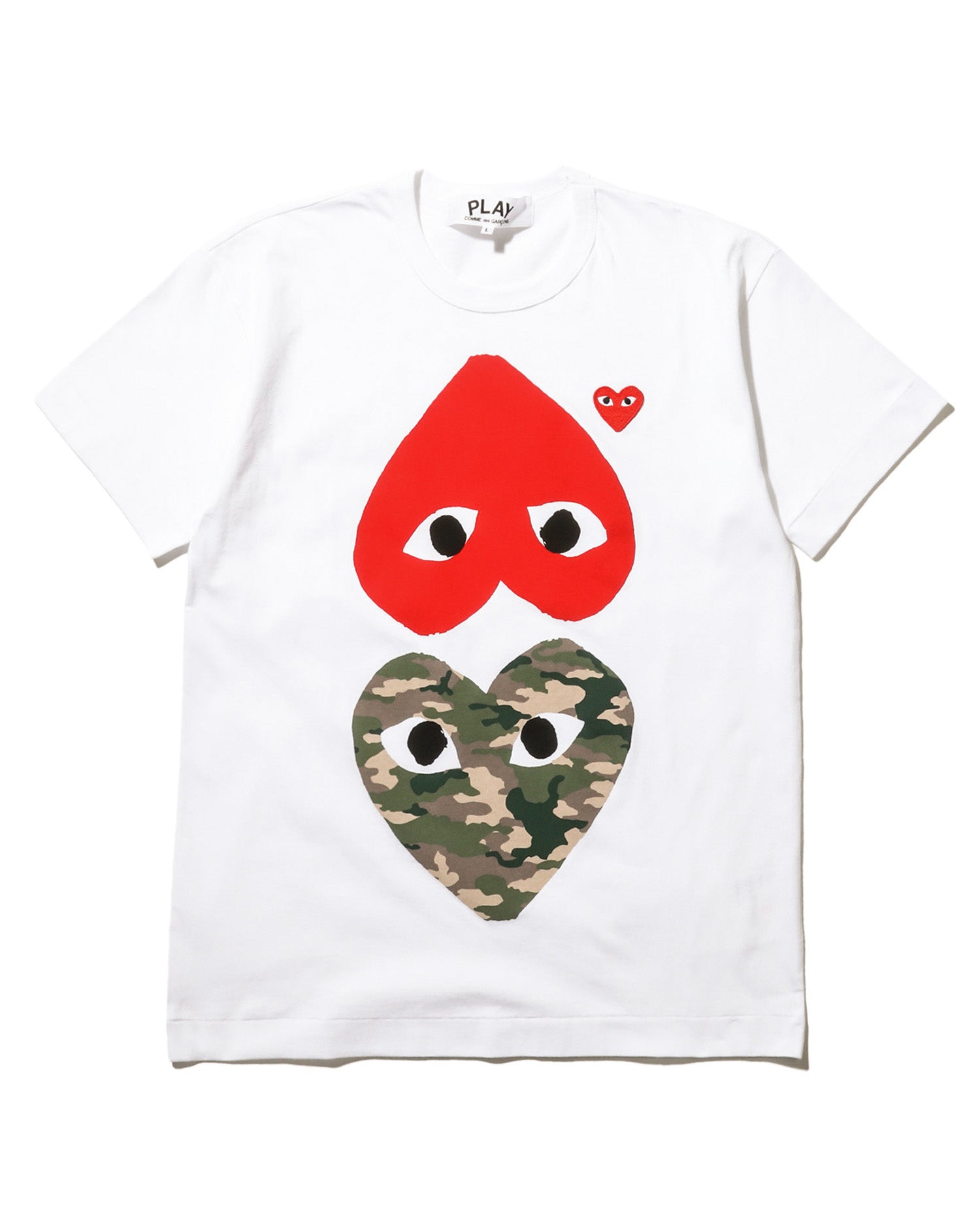 Heart logo print T-shirt