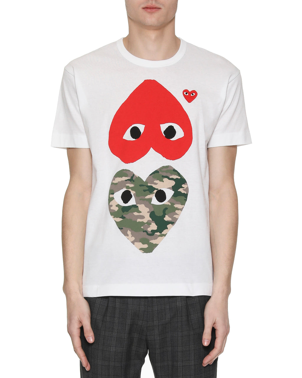 Heart logo print T-shirt