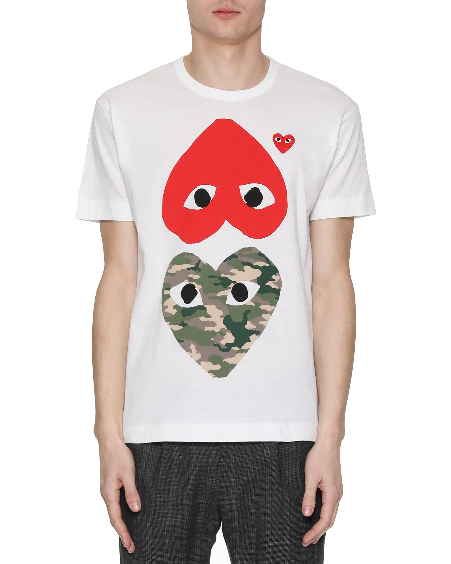 Heart logo print T-shirt