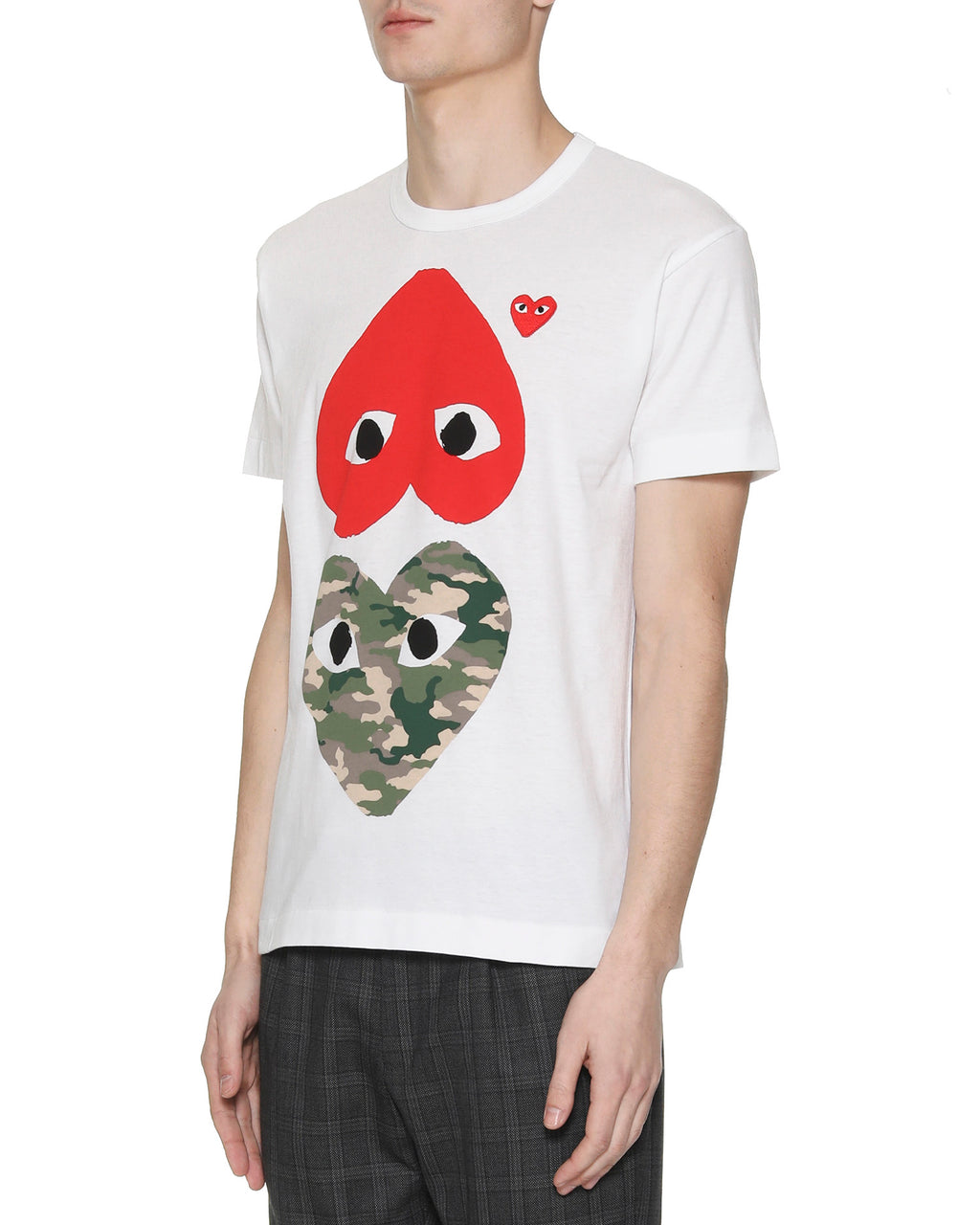 Heart logo print T-shirt