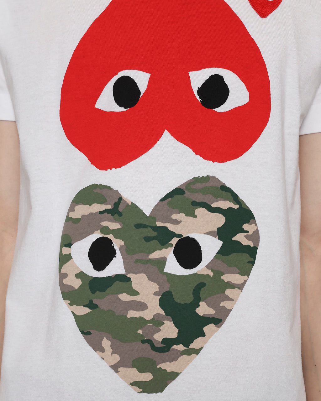 Heart logo print T-shirt