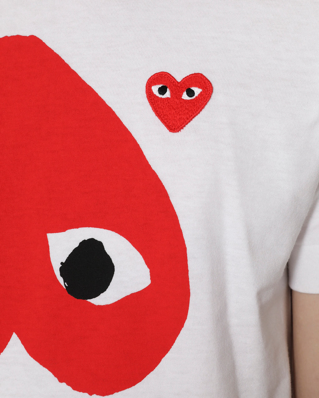 Heart logo print T-shirt