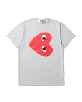 Tilted heart logo tee