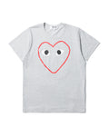 Outline heart logo tee