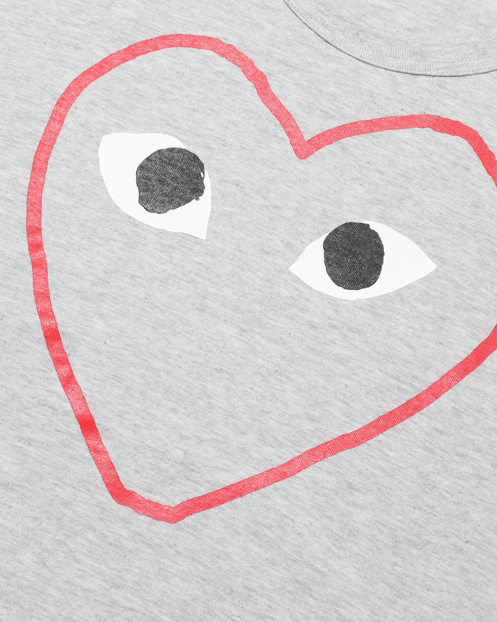 Outline heart logo tee