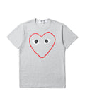 Outline heart logo tee