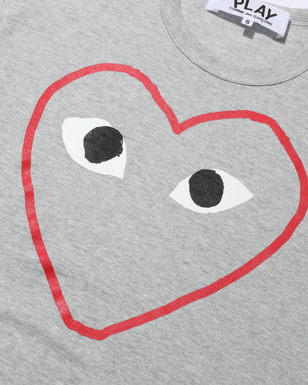 Outline heart logo tee