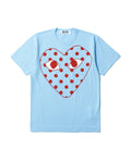 Polka-dot heart logo tee