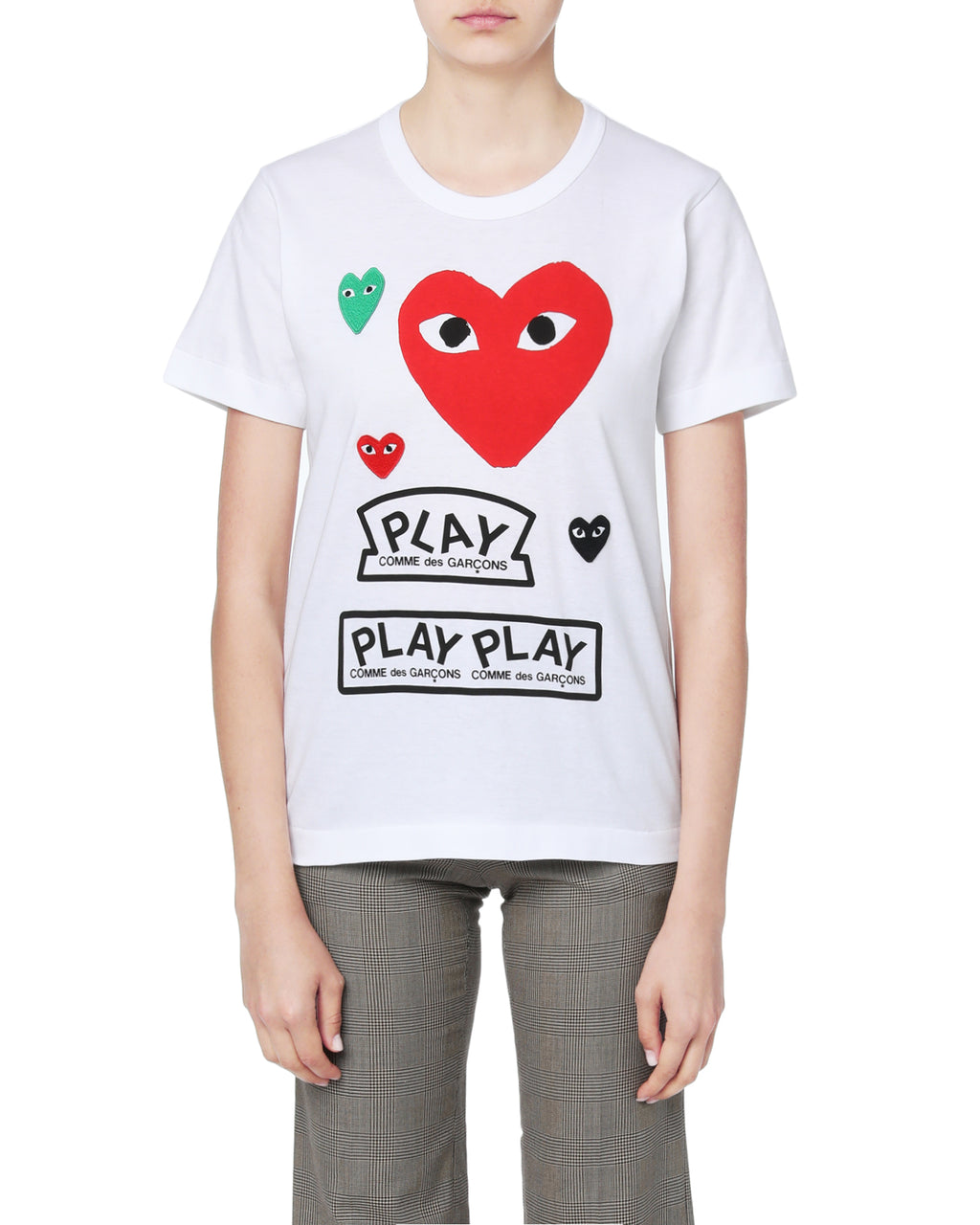 Graphic logo tee