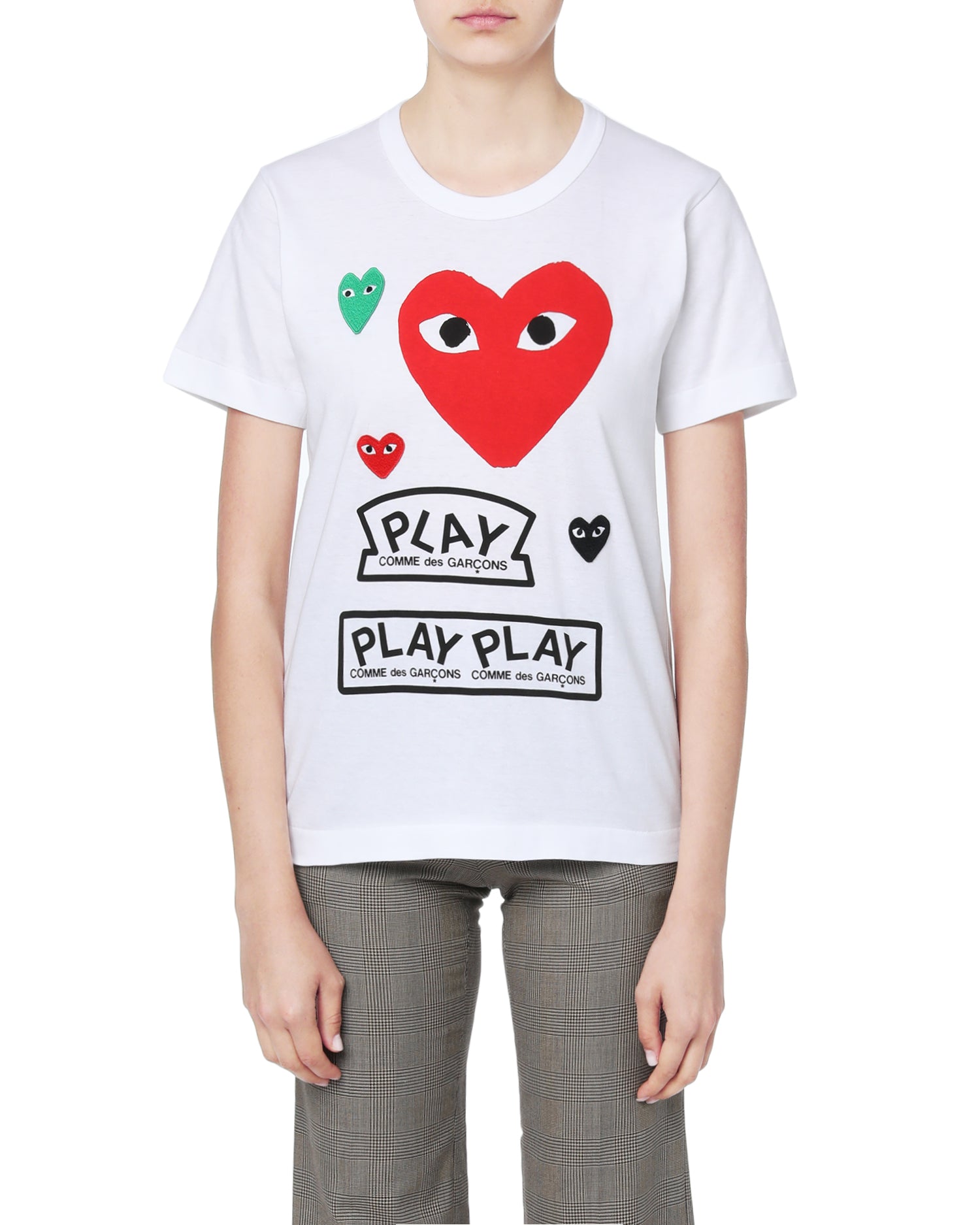 Graphic logo tee