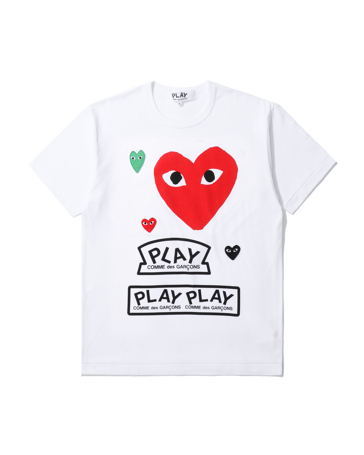 Graphic logo tee