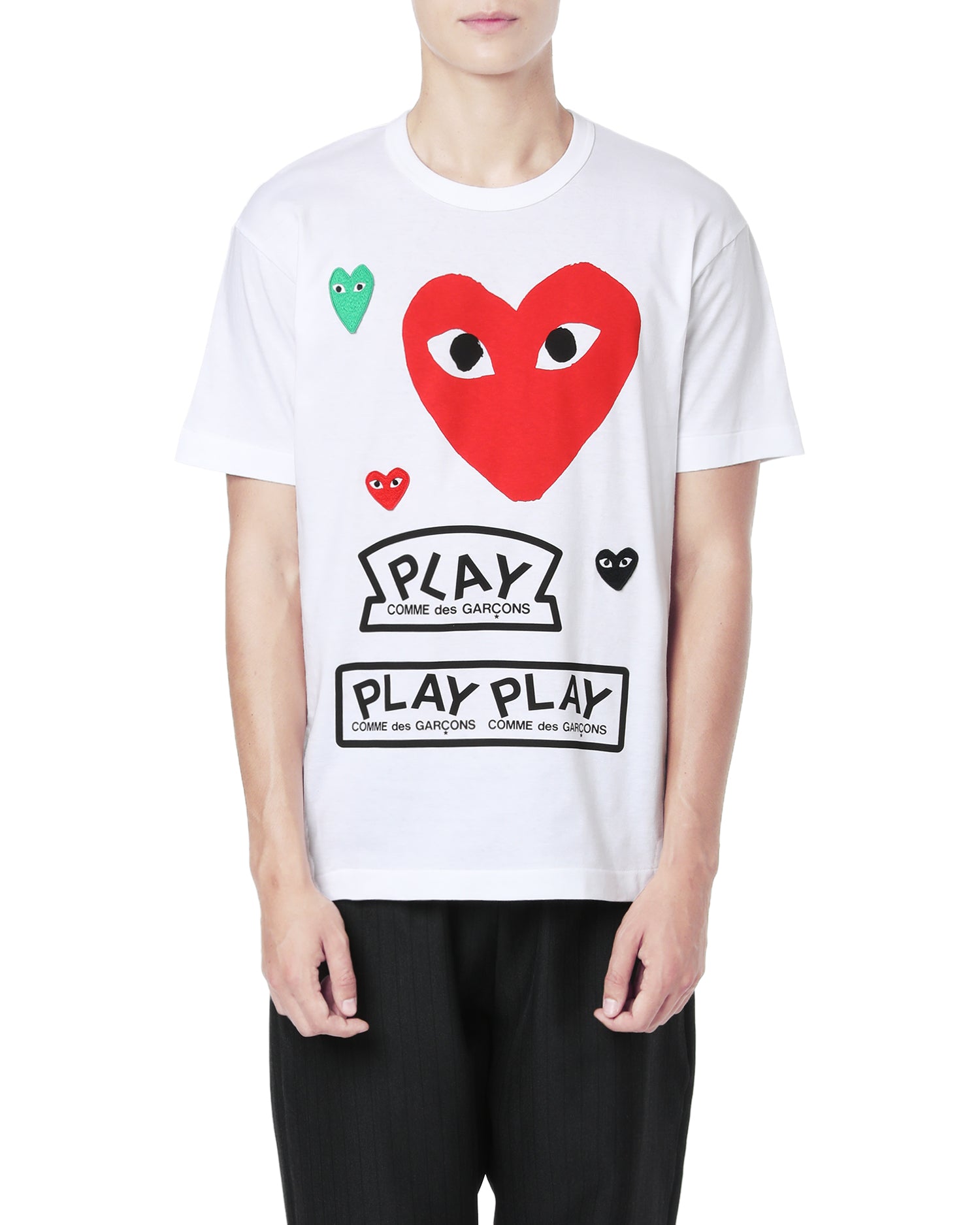Graphic logo tee