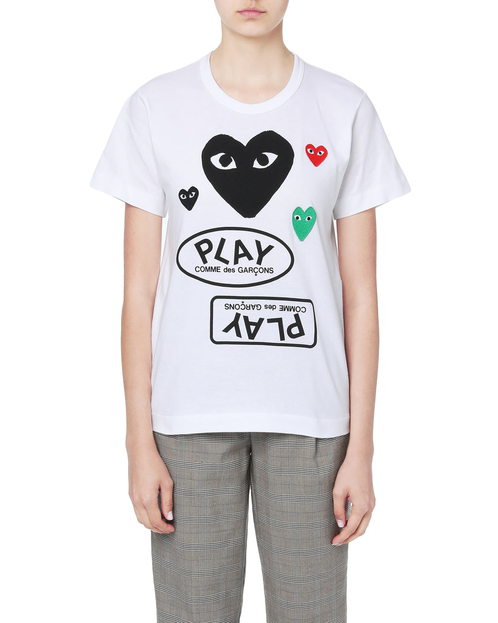Graphic logo tee