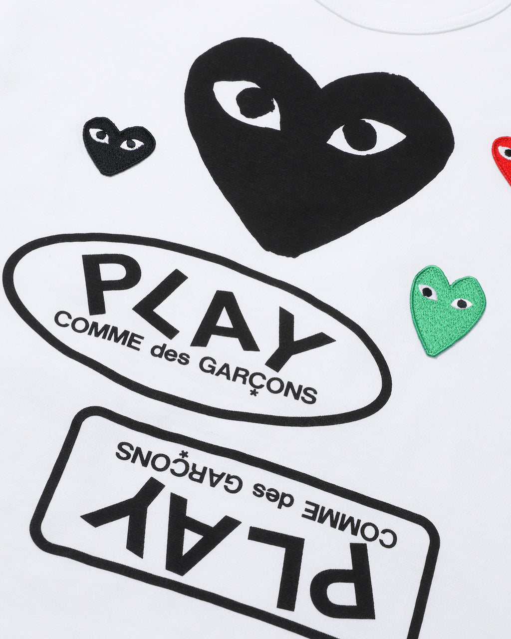 Graphic logo tee