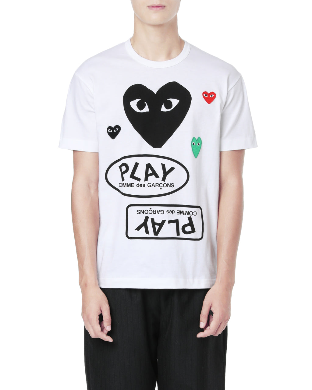 Graphic logo tee
