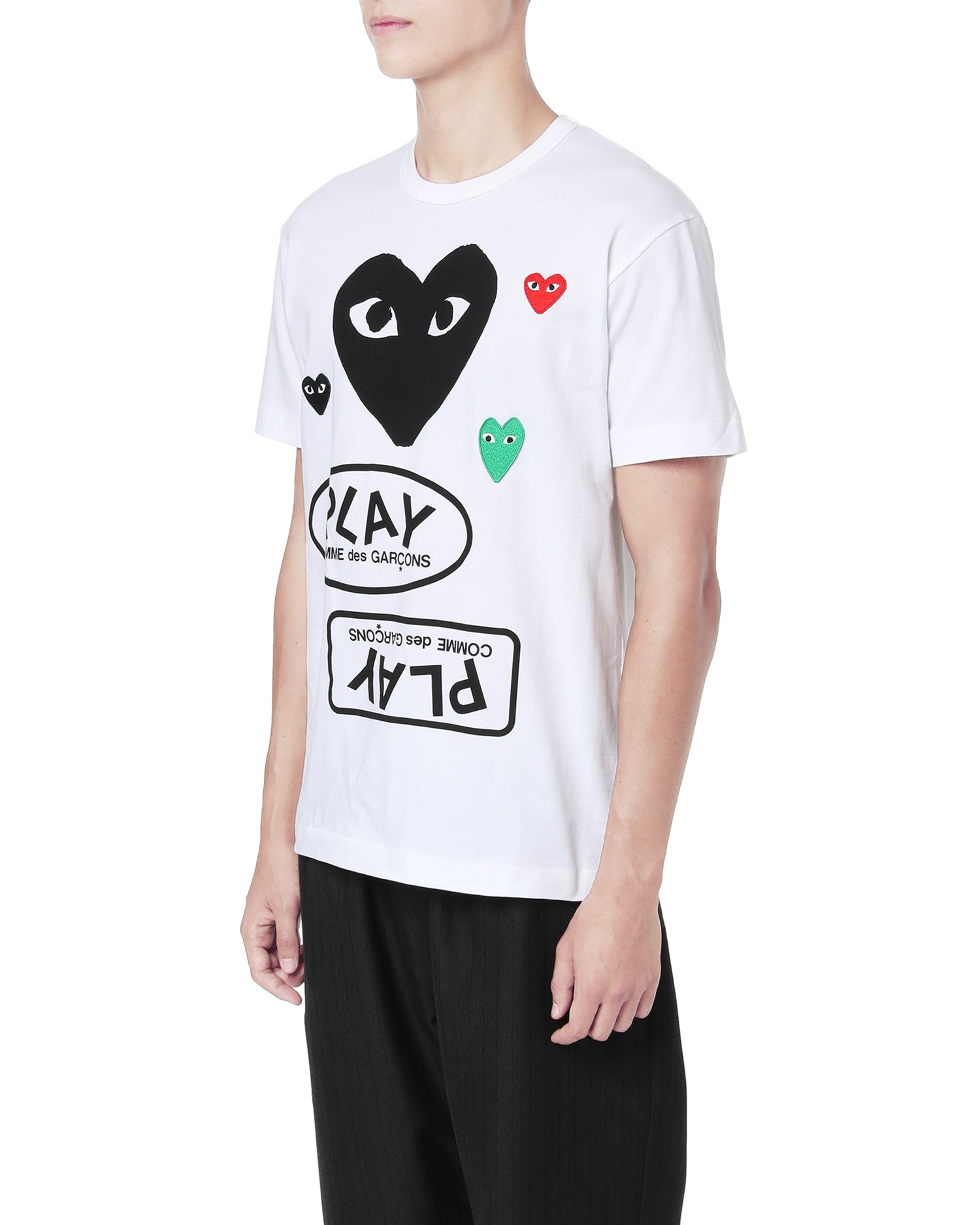 Graphic logo tee
