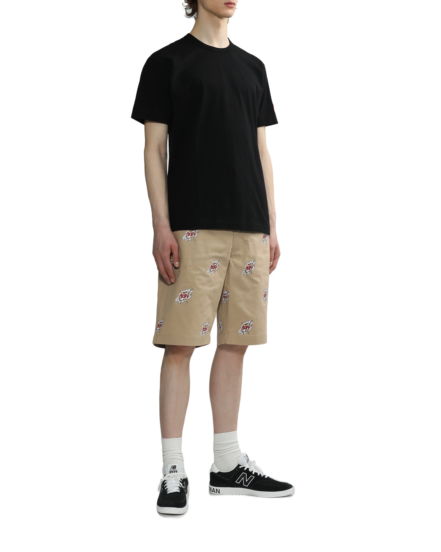 X INVADER embroidered logo tee