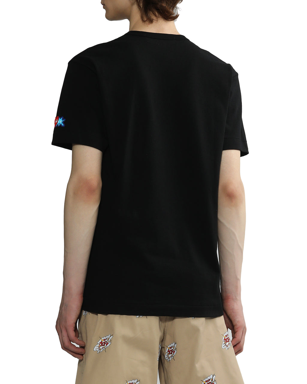 X INVADER embroidered logo tee