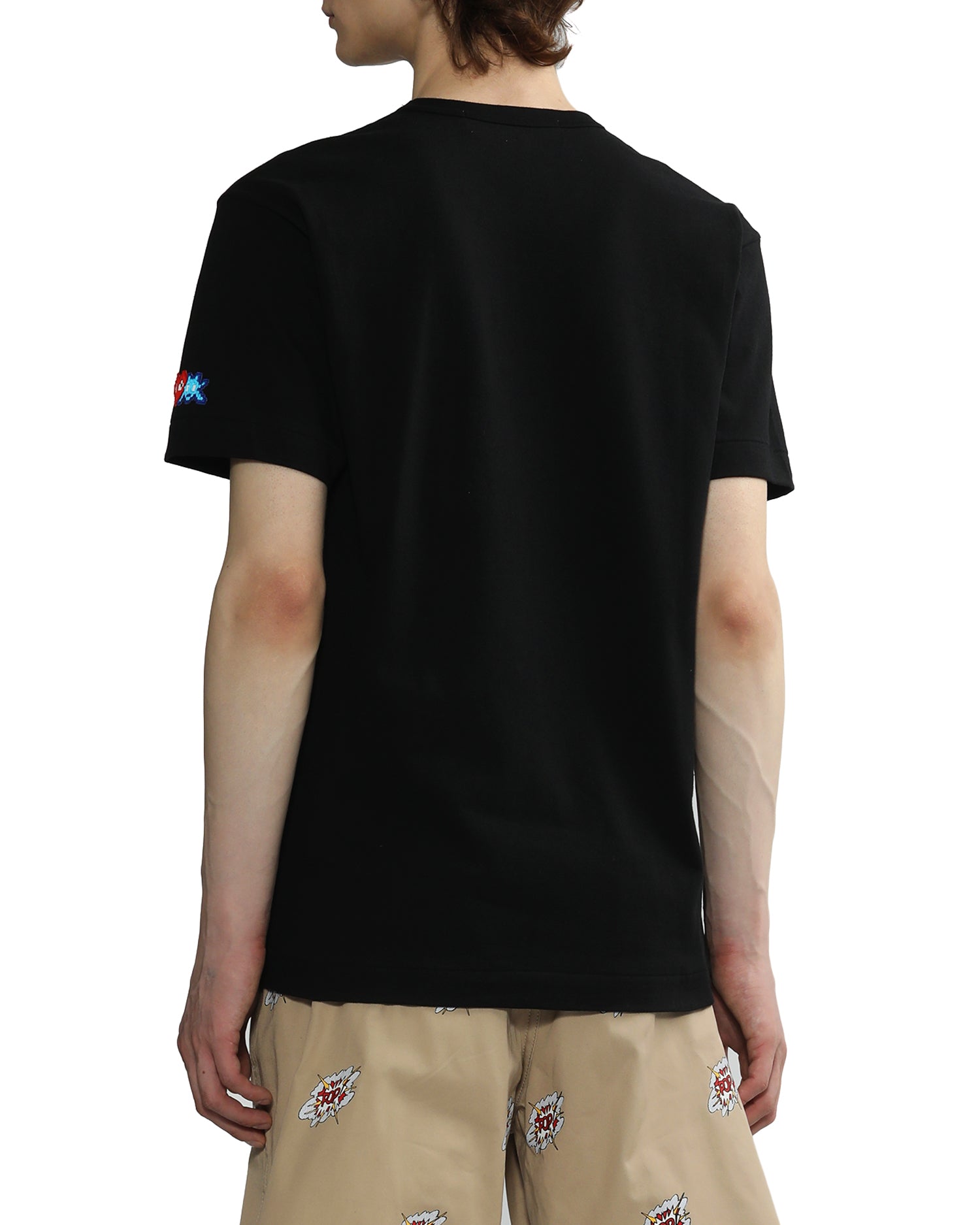 X INVADER embroidered logo tee