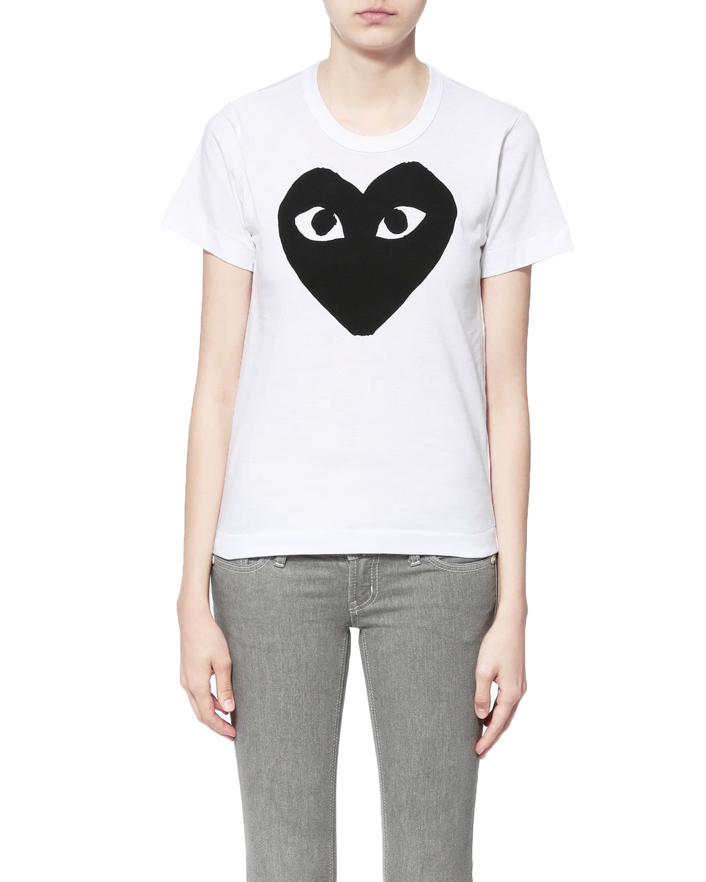 Heart logo print tee