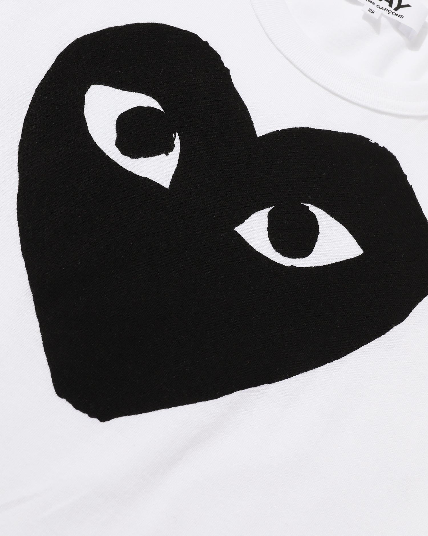 Heart logo print tee
