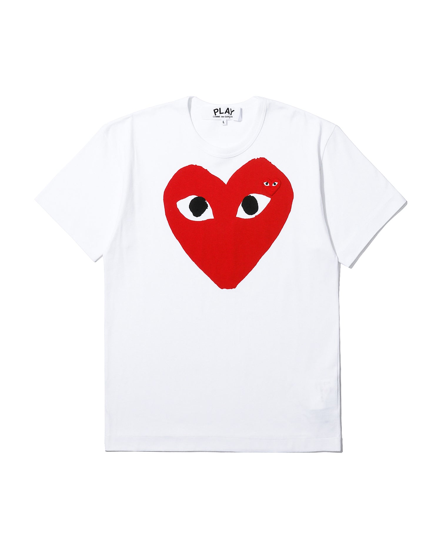 Heart logo print tee