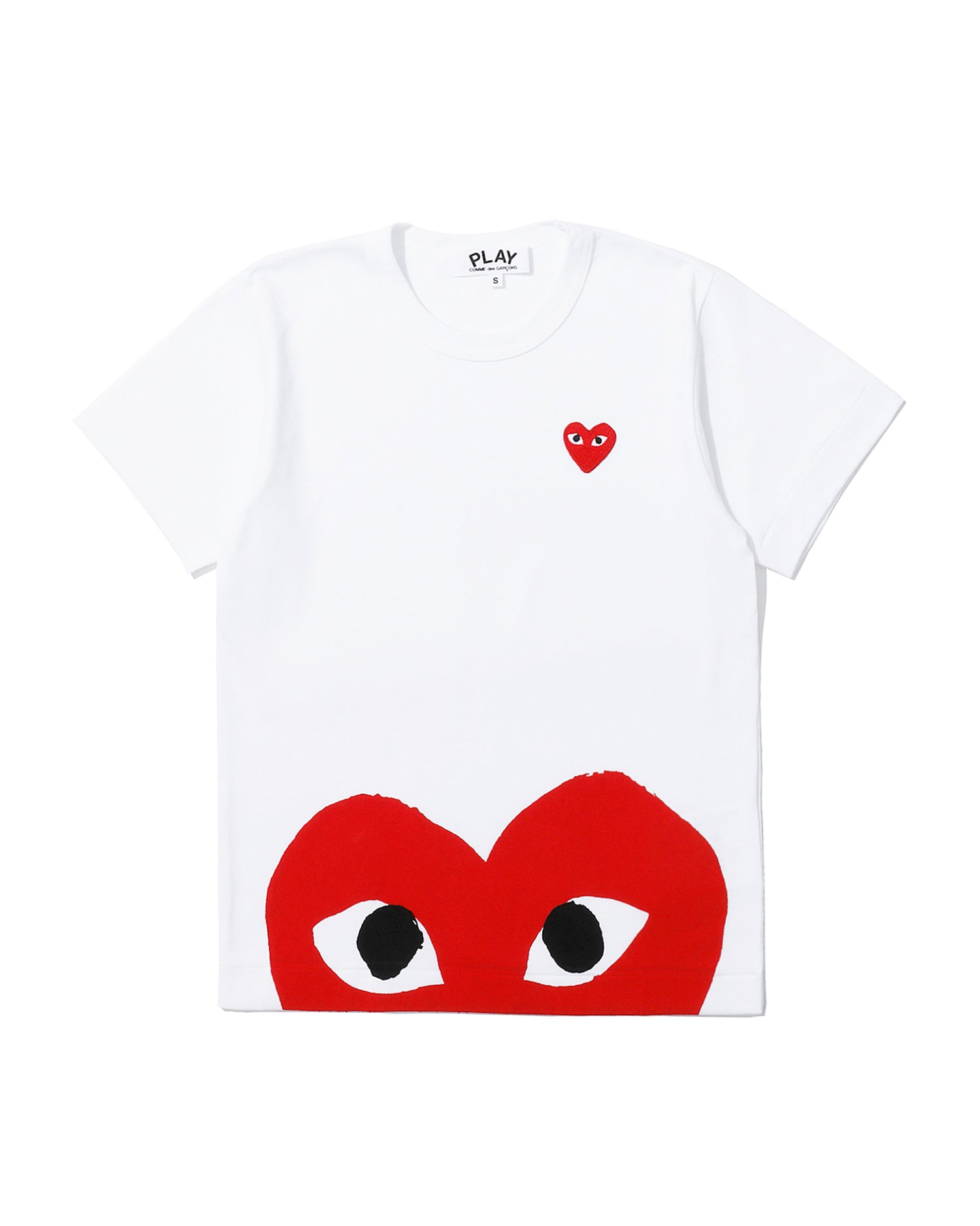 Heart print tee