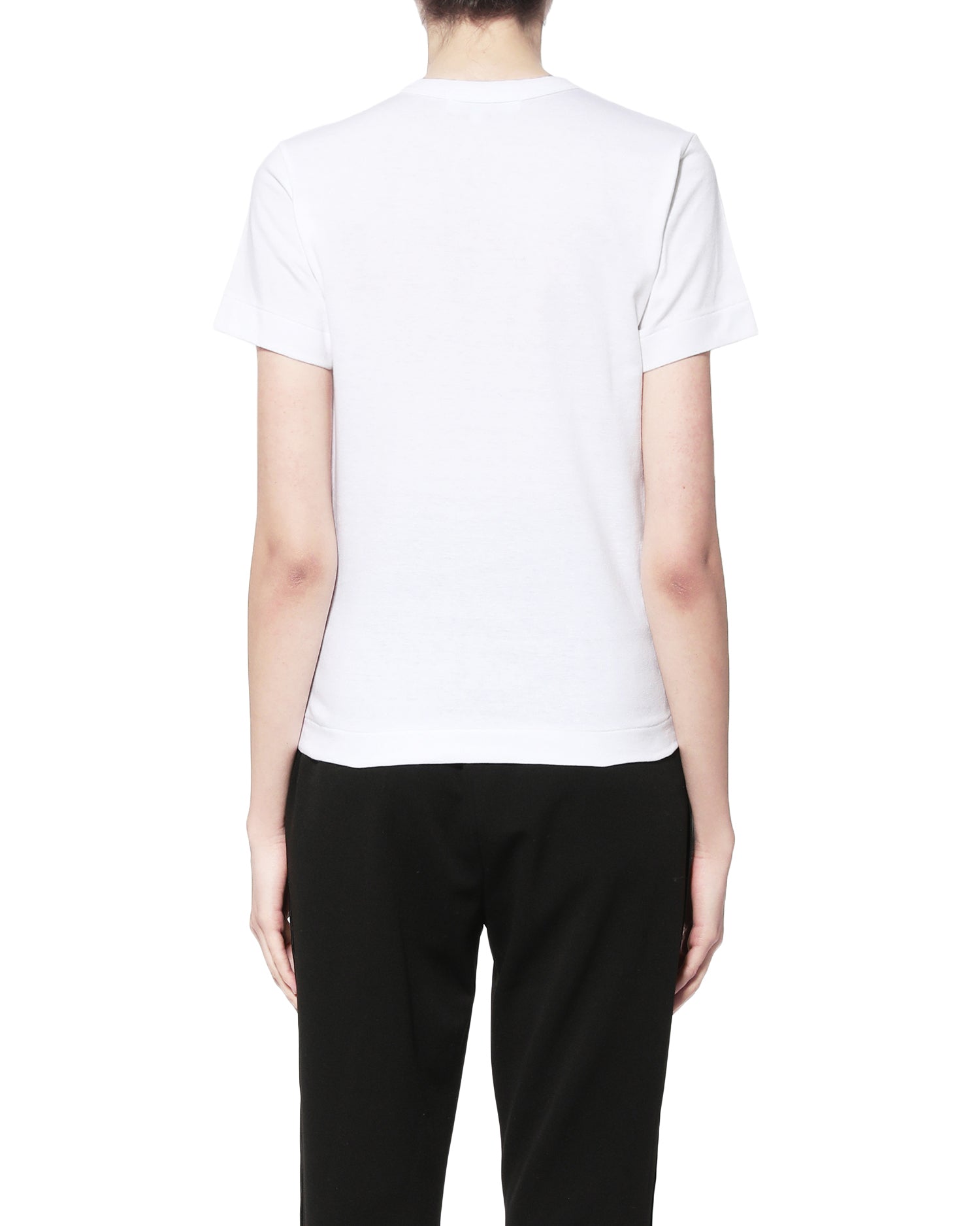 Heart print tee