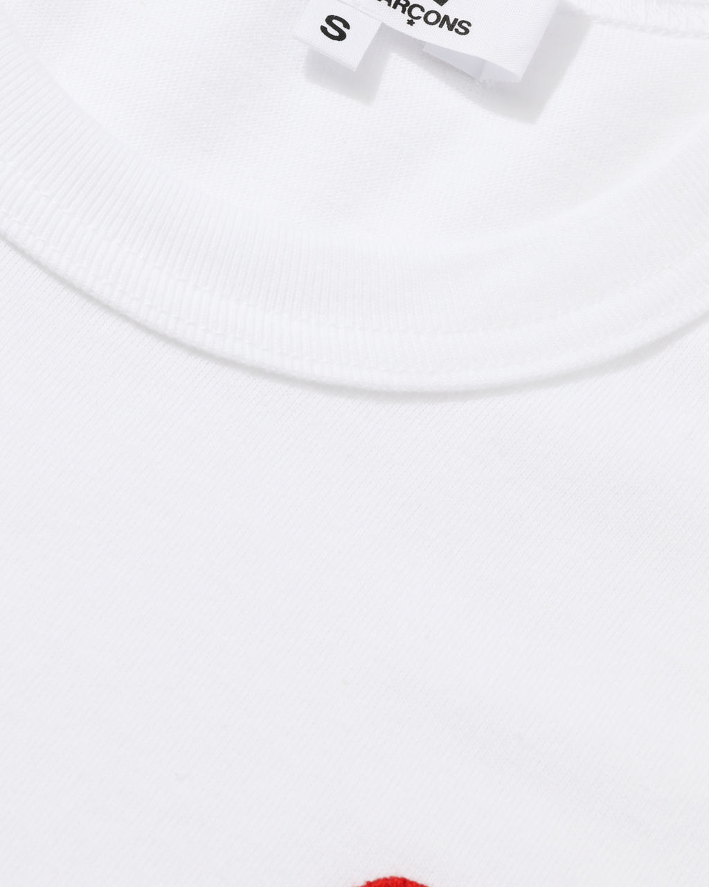 Heart print tee