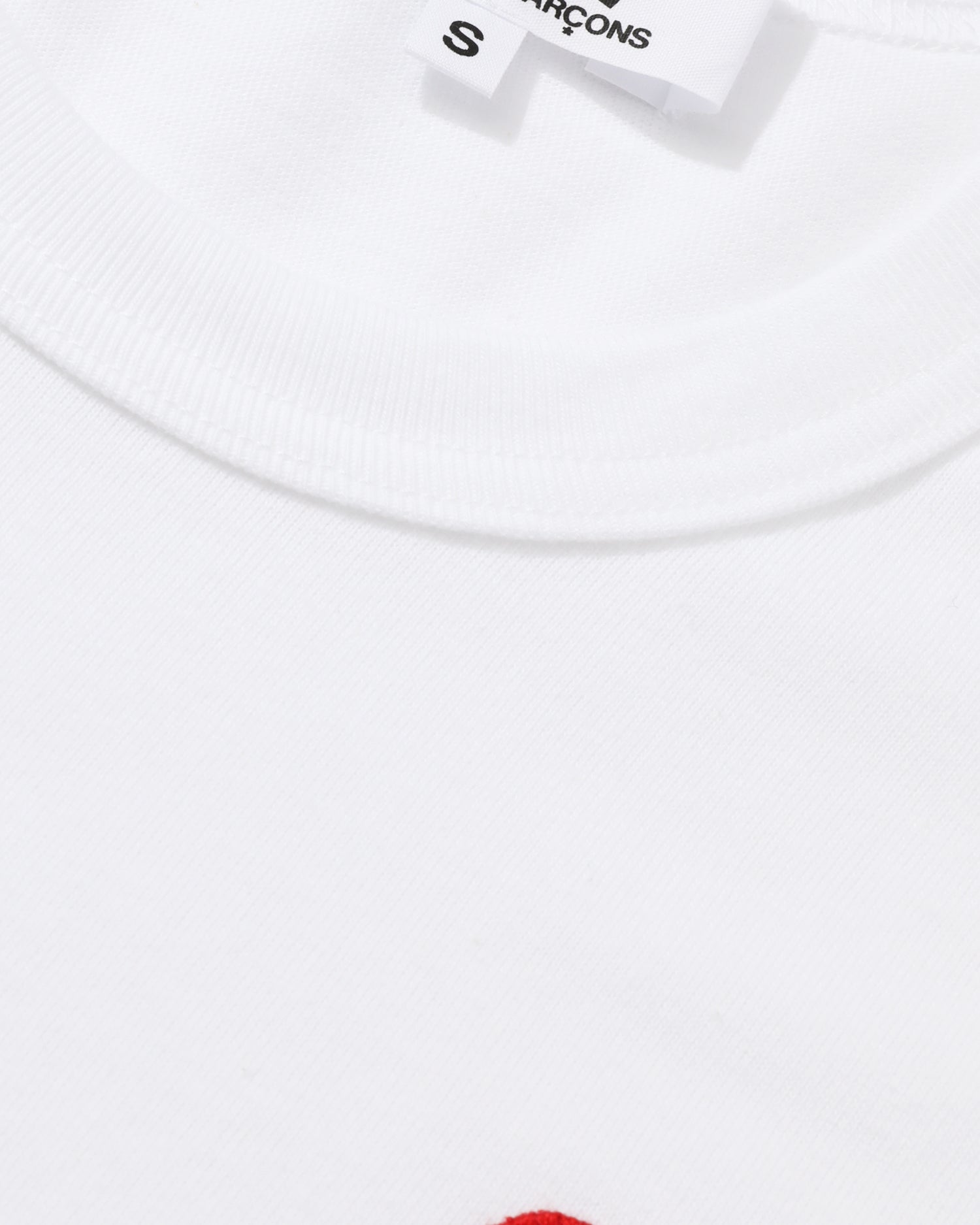 Heart print tee