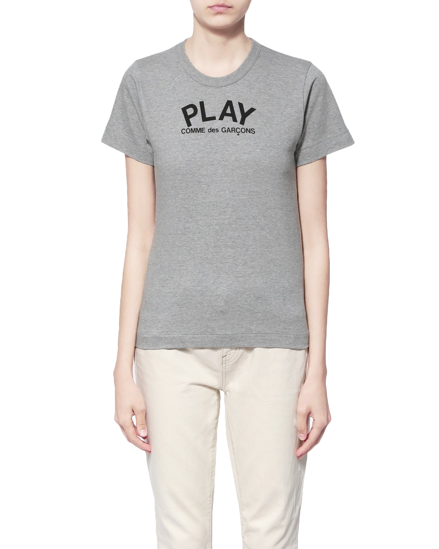Logo print tee