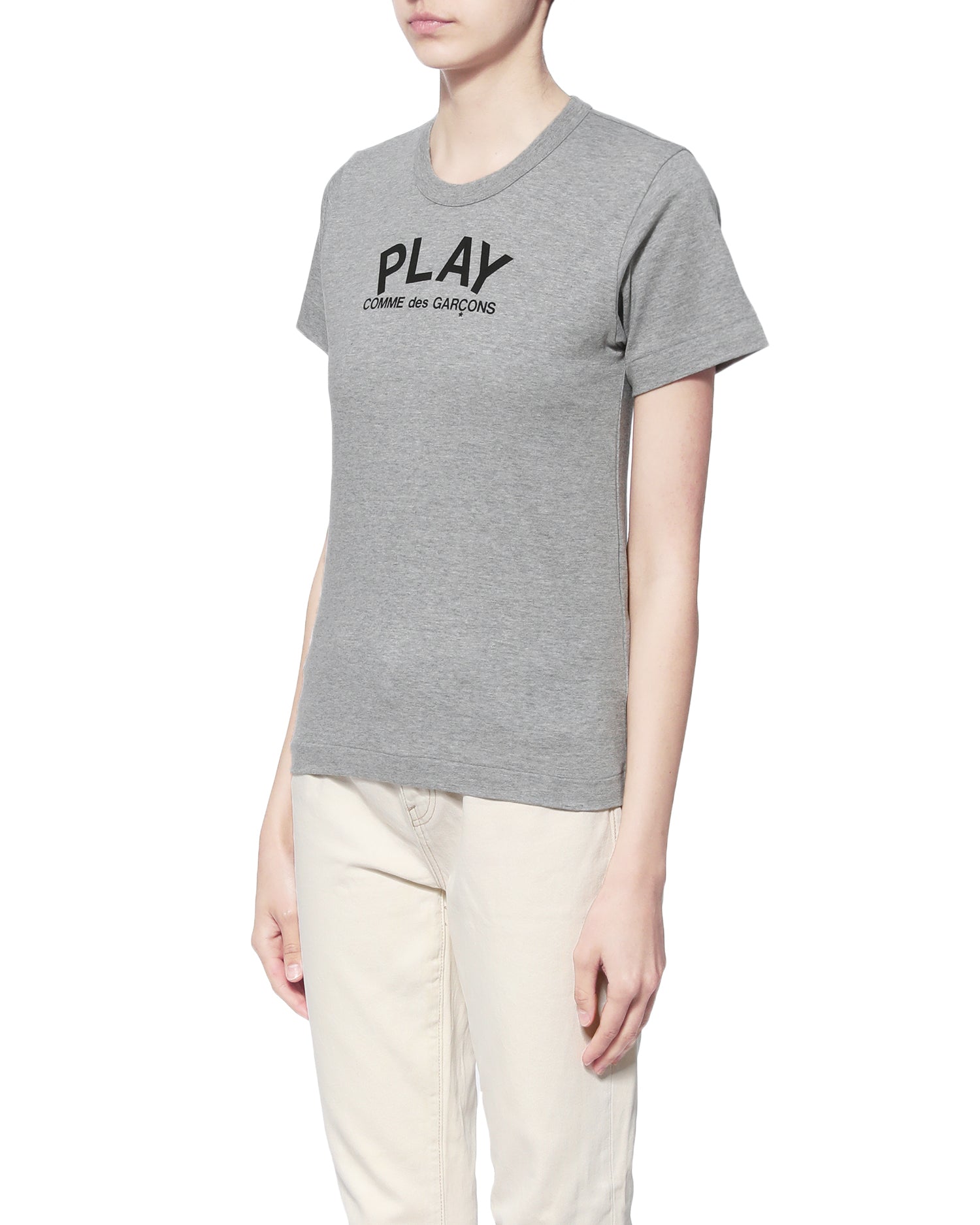 Logo print tee