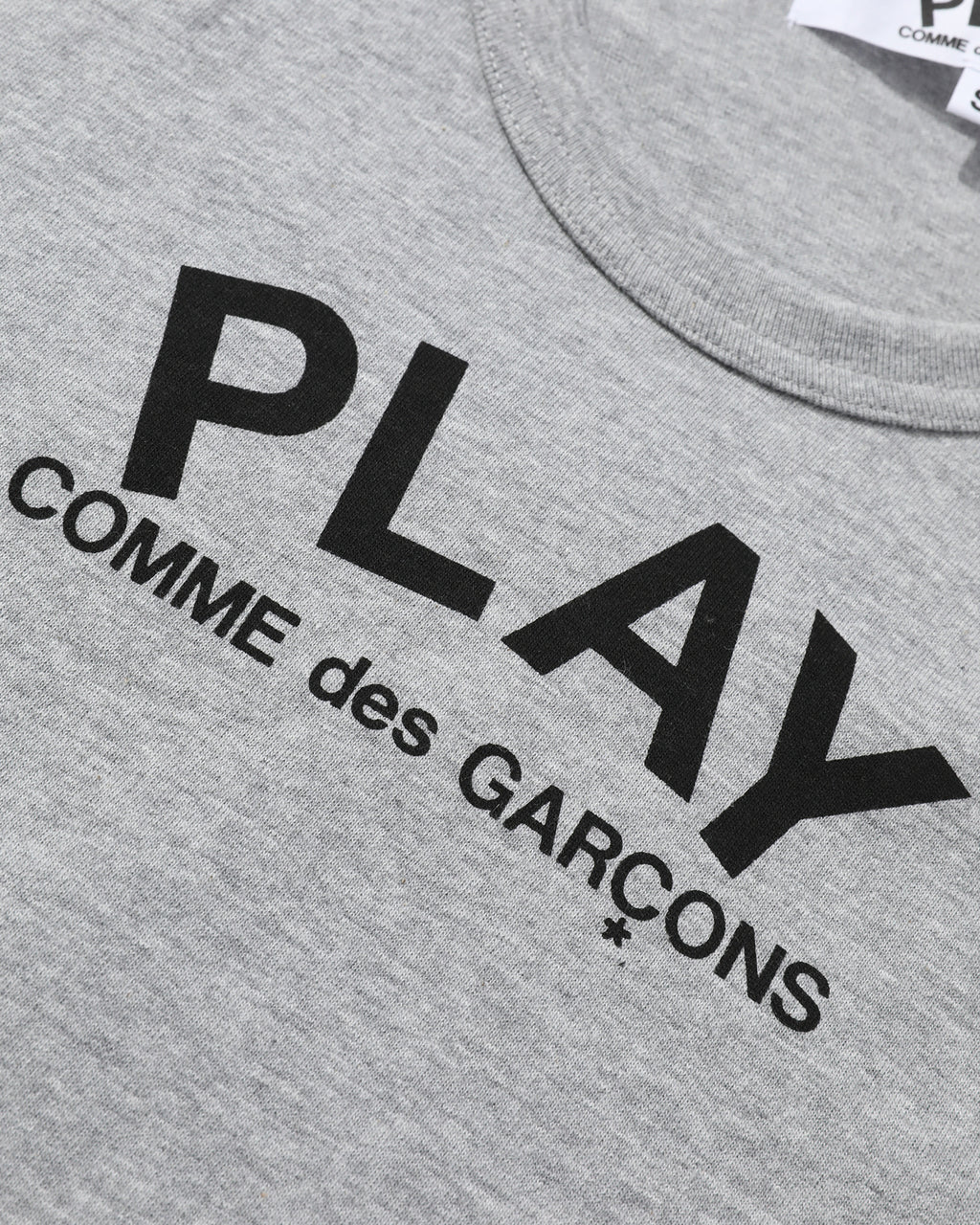 Logo print tee