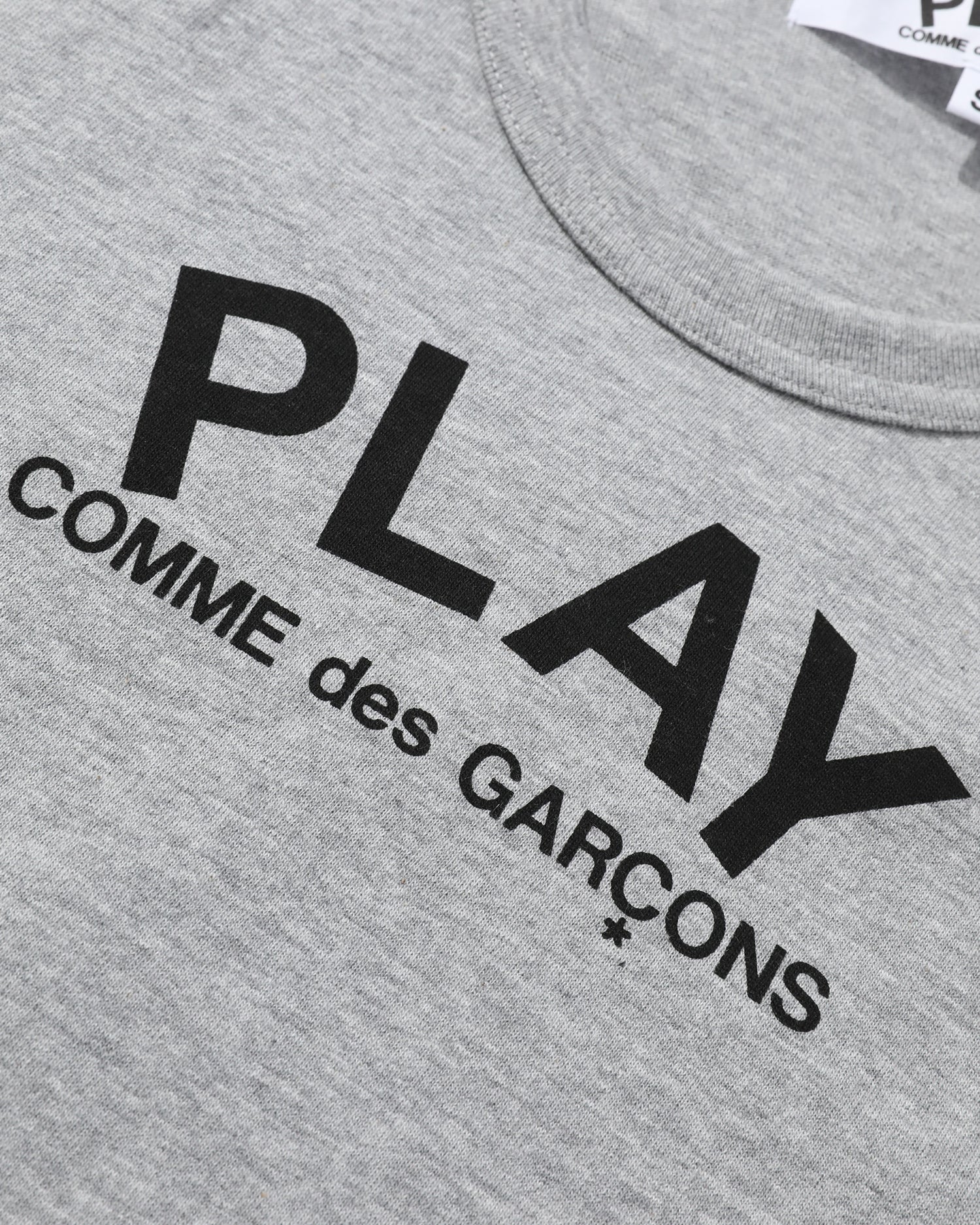 Logo print tee
