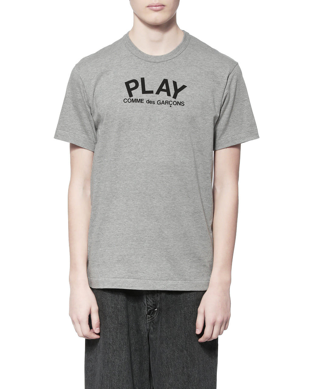 Logo print tee