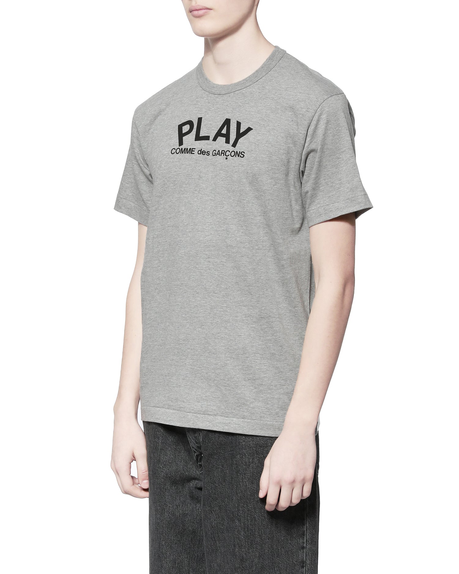 Logo print tee