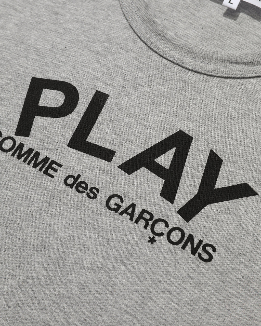 Logo print tee