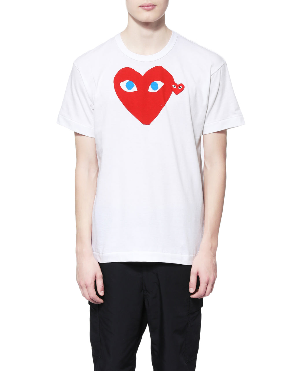 Layered heart tee