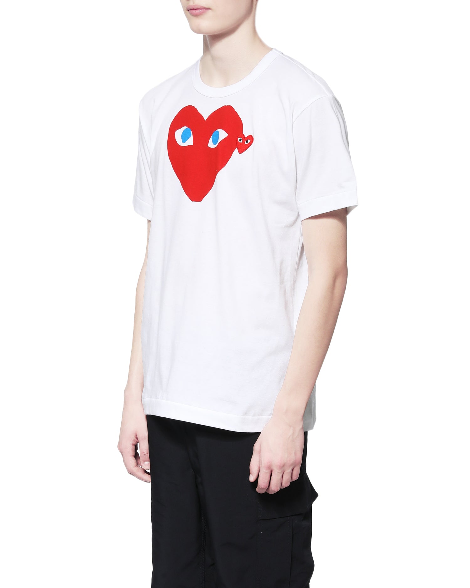 Layered heart tee