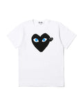Layered heart tee